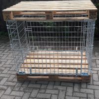 Gitterbox , rácsos konténerek